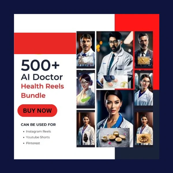 500+ AI Health Reels Bundle