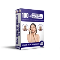 300+ Skincare, Dermatologist, Esthetician, Social Media Editable Templates