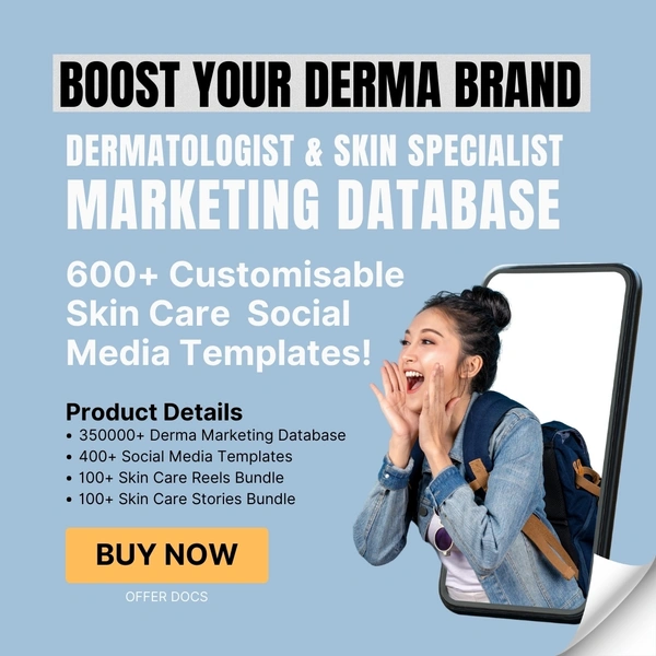 Derma And Skin Care Products Marketing Bundle!