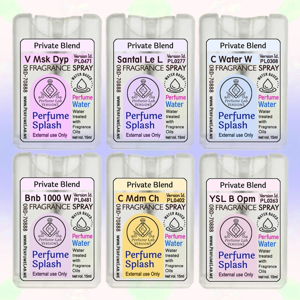 Blooming Goddess - 6 Pocket Perfumes Set