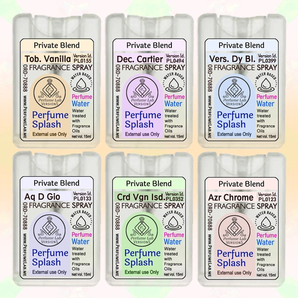 Ocean Breeze & Evening Whispers - 6 Pocket Perfumes Set