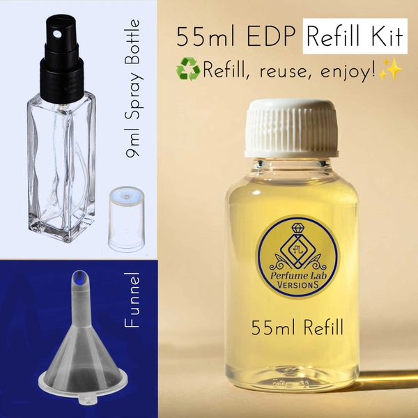 CoolA WaterA by DavidoffA Version Id.:  PL0125 - 55ml EDP Refill Kit