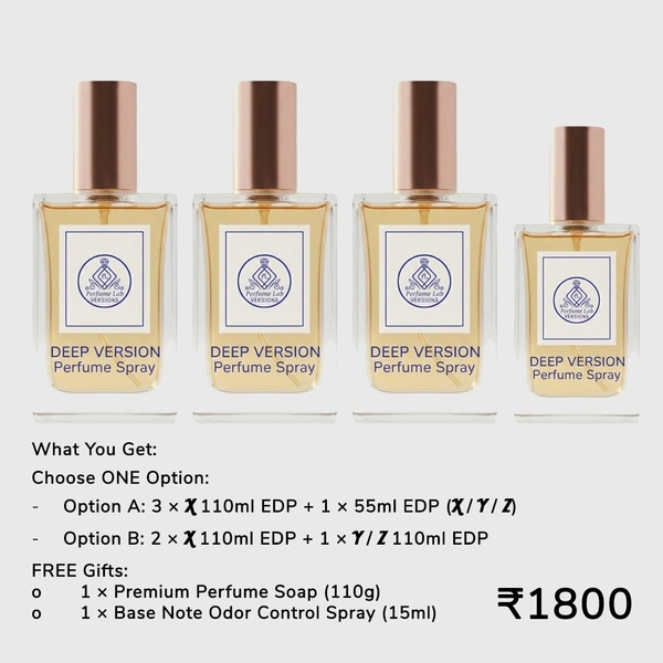 Revive Pack 1800 - 4 Perfume Pack - Revive Offer