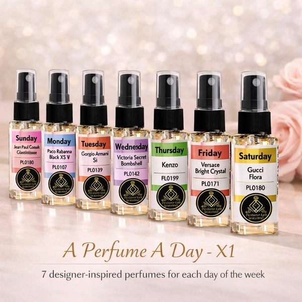 Her X1 - A Perfume A Day Set - 7 x 9ml EDP