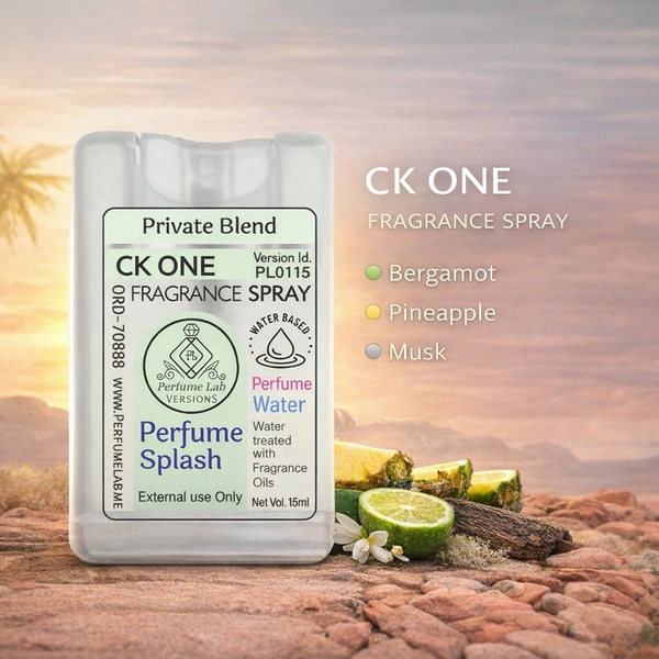 CK One Perfume Splash Pocket Spray - Version Id. PL0115