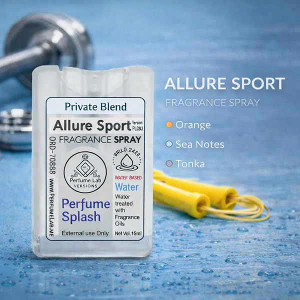 Allure Sport Perfume Splash Pocket Spray - Version Id. PL0243