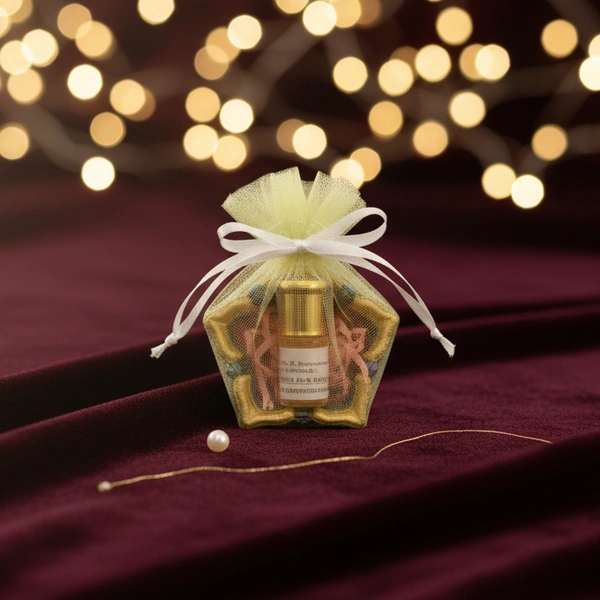 Diwali Gift - Diya with Attar Set - Pack of 12