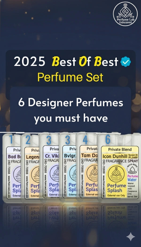 6 Must Have Perfumes @ ₹490