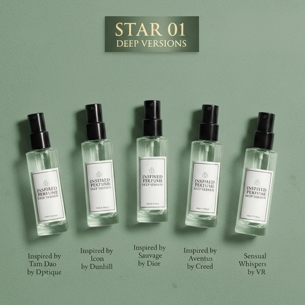 STAR 01 Deep Versions - NANO Spray Set of 5