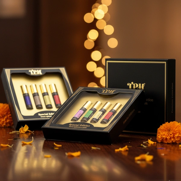 Diwali Gift - Luxury 4-in-1 Perfume Oil Set - 3 @ Price of 2