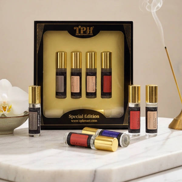 Diwali Gift - Luxury 4-in-1 Perfume Oil Set
