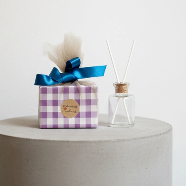 Diwali Gift - Handmade Perfume Soap & Diya - Single Pack