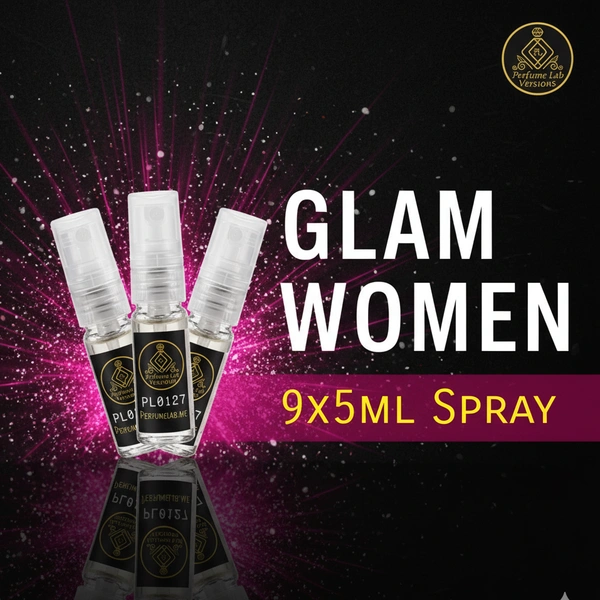 Glam Women - X Versions 5ml EDP Spray Set