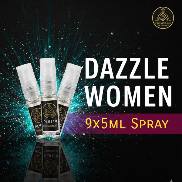 Dazzle Women - X Versions 5ml EDP Spray Set