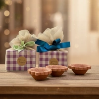 Diwali Gift - Handmade Perfume Soap & Diya - Single Pack