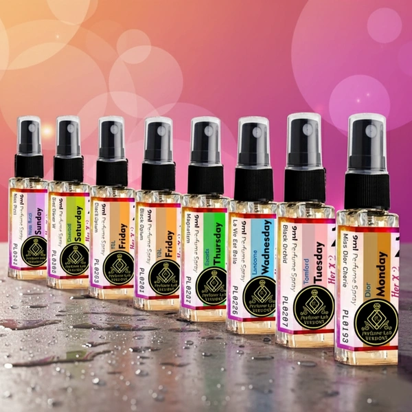 Her X2 - A Perfume A Day Set - 7 x 9ml EDP