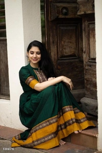 New ARRIVAL Ready To Wear Gown* - Free, Green