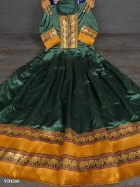 New ARRIVAL Ready To Wear Gown* - Free, Green