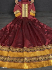 New ARRIVAL Ready To Wear Gown* - Free, Maroon