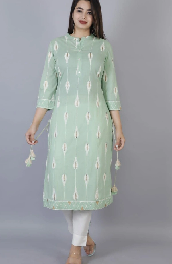 Beautiful Kurta And Pant - XXL, Green
