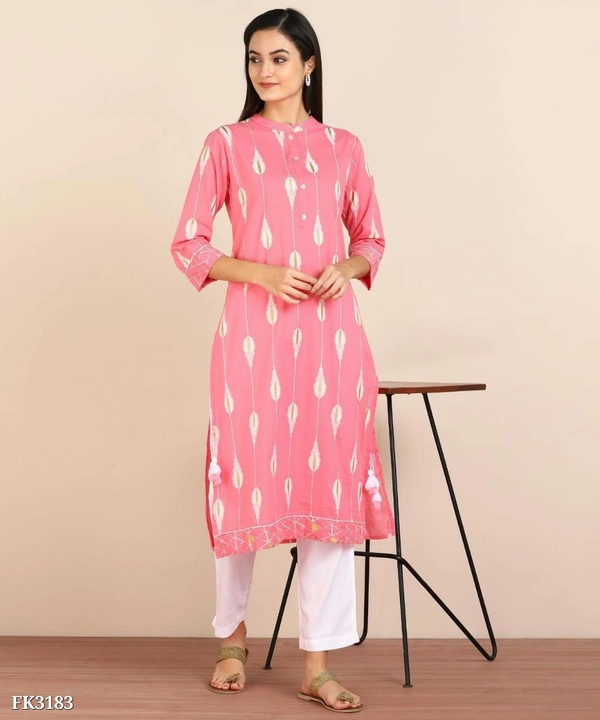 Beautiful Kurta And Pant - XXL, Pink