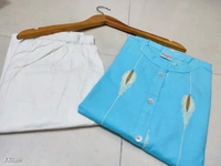 Beautiful Kurta And Pant - XXL, Blue