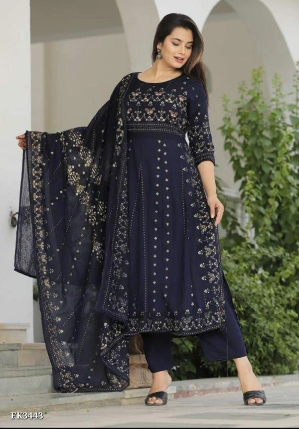 New Arrival Beautiful Nayra Cut Kurti* - XXL