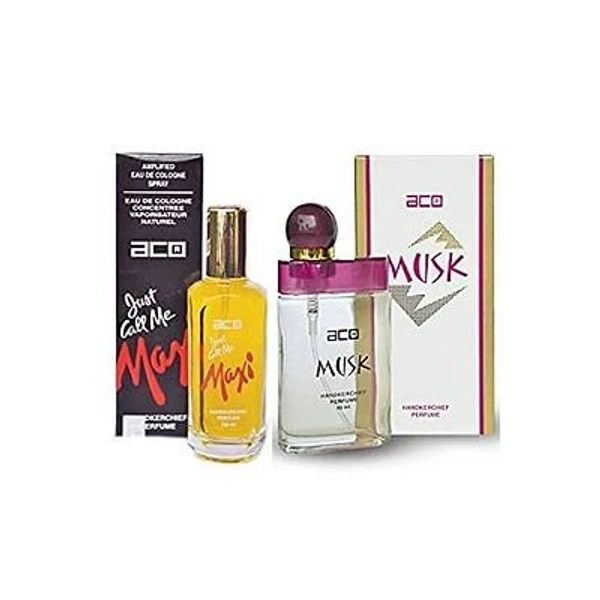 ACO WAXI AND MUSK 100ML FABRIC PERFUME COMBO SET FOR (MEN'S WOMEN'S)