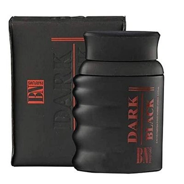 BN PARFUMS DARK BLACK VAPORISATEURE NATURAL PERFUME FOR MEN , EAU DE TOILETTE - 100 ML