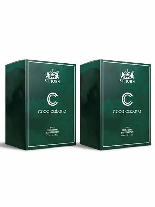 ST-JOHN COPA CABANA PERFUME 100ML (PACK OF 2) EAU DE PARFUM - 200 ML (FOR MEN)