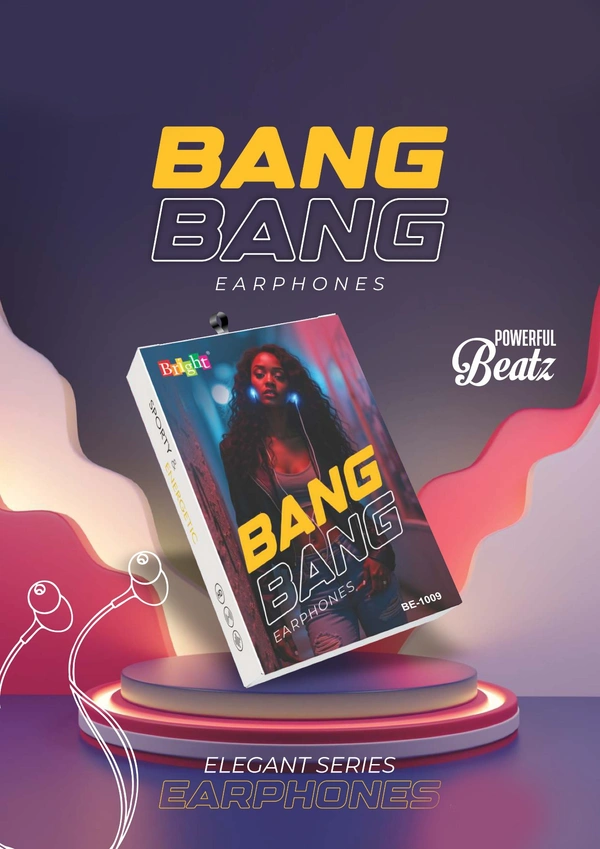 Bright Bang Earphone Power Full Beat
