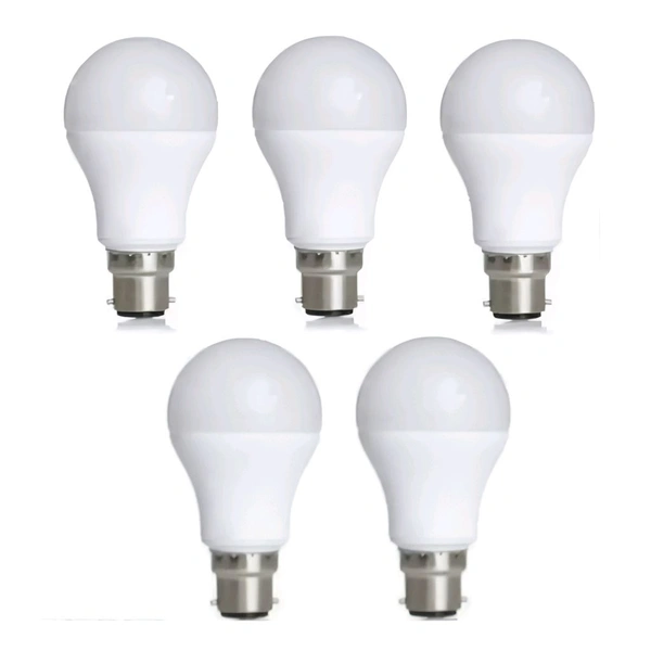 Anjani 9W LED Bulb B22 Cool White - White