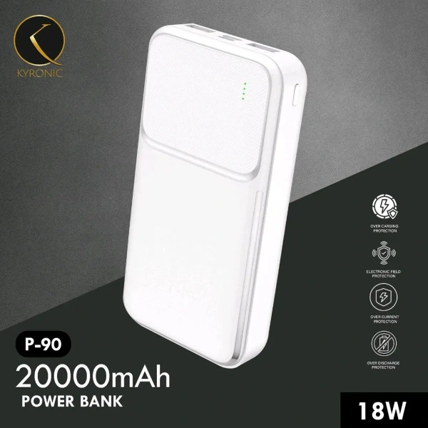 Kyronic 18Watt 20,000mAh Power Bank