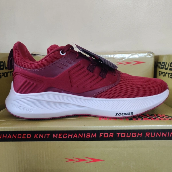 Columbus COLUMBUS GREMAN MAROON - Burnt Maroon, Maroon/White, UK 6