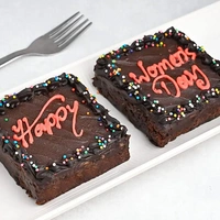 Set Of 2 Chocolate Walnut Brownie That Melt Hearts