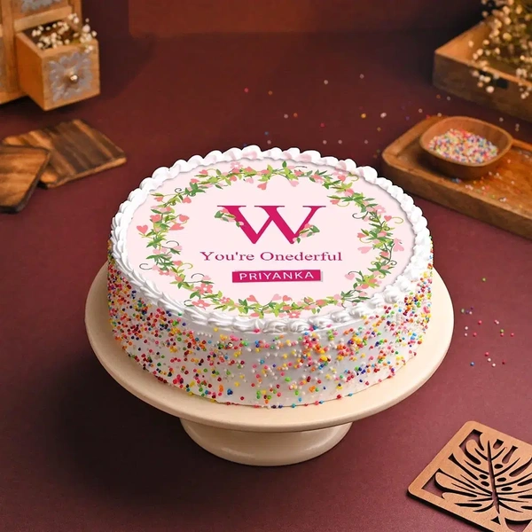 Womens Day Personalised Cake - 2 Kg