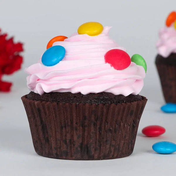 Strawberry Cream Cupcake - 4 Pcs
