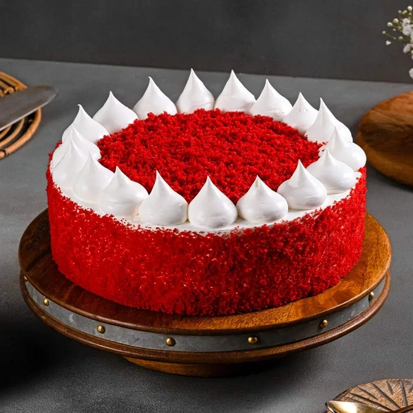 Red Velvet Cream Cake - 1 Kg