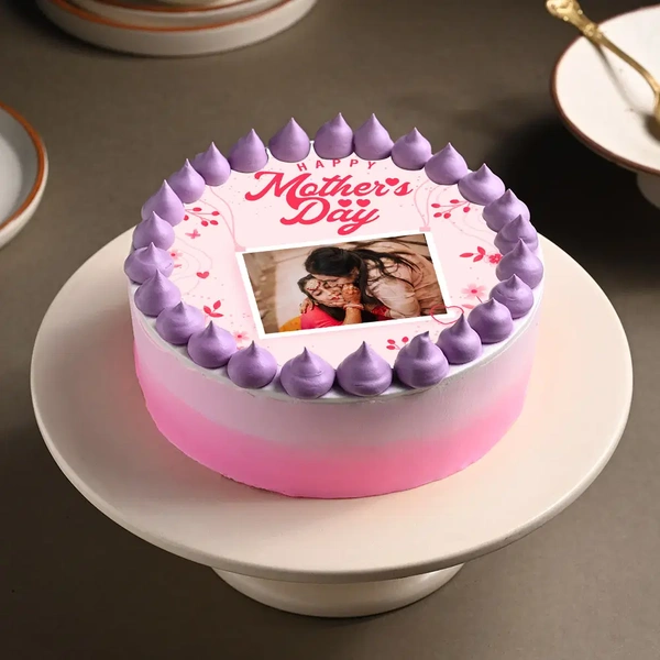 Mothers Day Photo Cake - 500 Gm