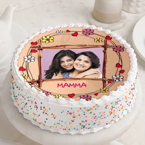 Mum Sweet Snapshot Cake - 1 Kg