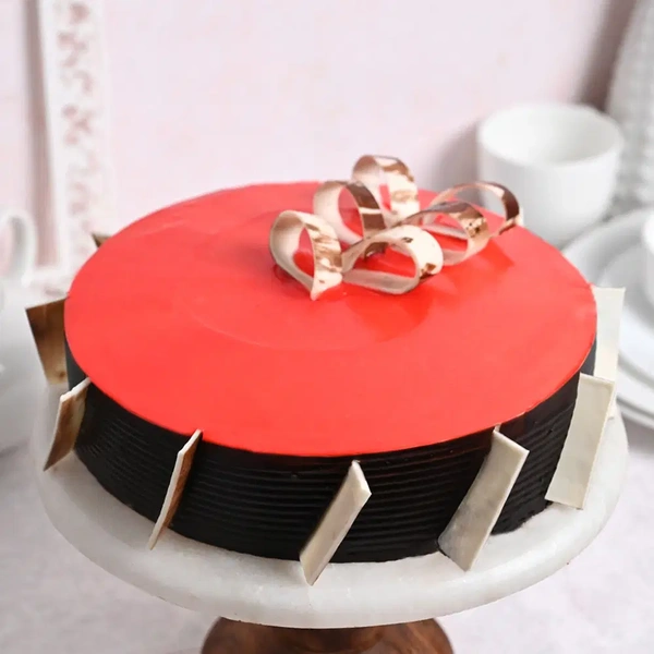 Strawberry Glaze Cake - 500 Gm