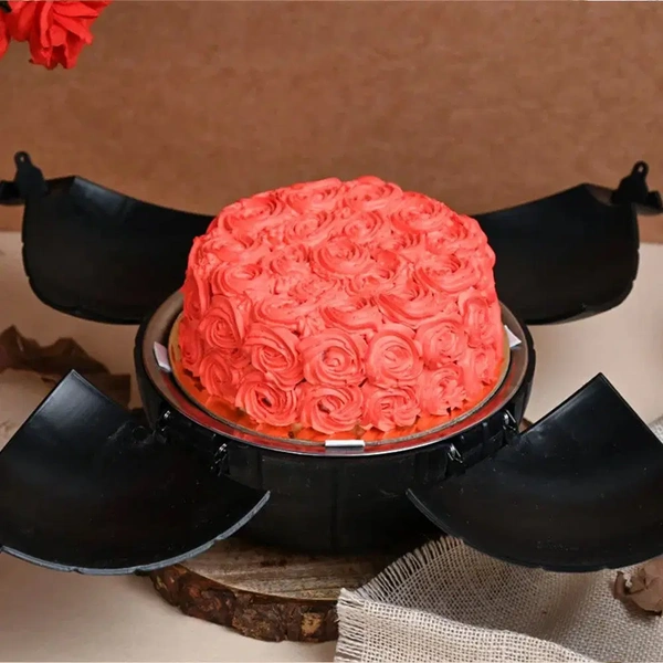 Red Velvet Bomb Cake - 500 Gm