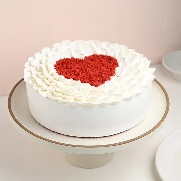 Heart Red Velvet Cake - 2 Kg