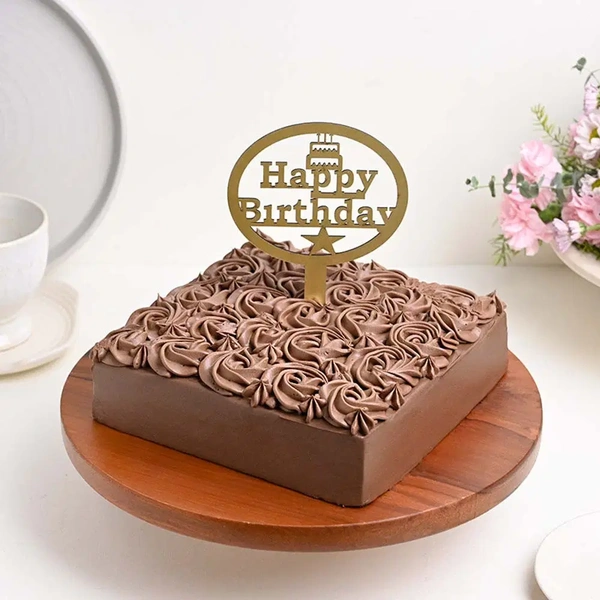 Rosette Chocolate Cake - 1 Kg
