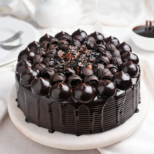 Chocolate Loaded Glazed Cake - 2 Kg