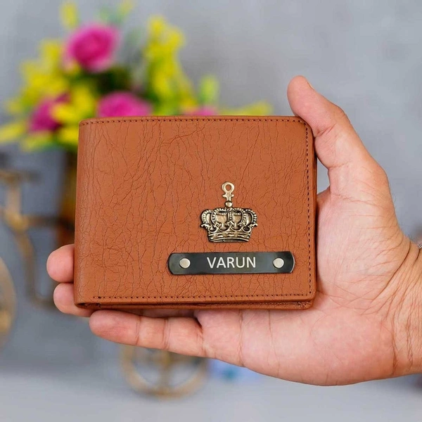 Personalized Men's Wallet | Sheep Texture Wallet