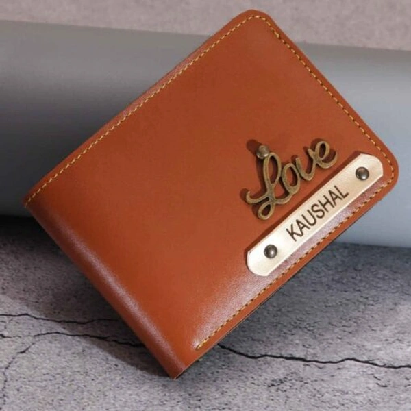 Personalized Men's Wallet | Premium Faux Leather