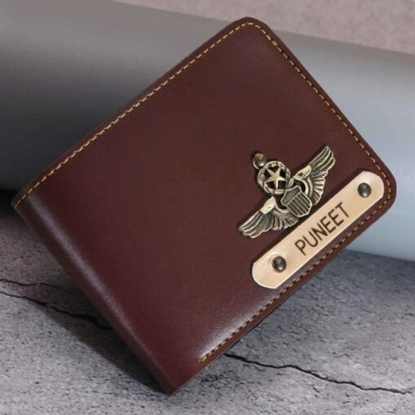 Personalized Men's Wallet | Premium Faux Leather