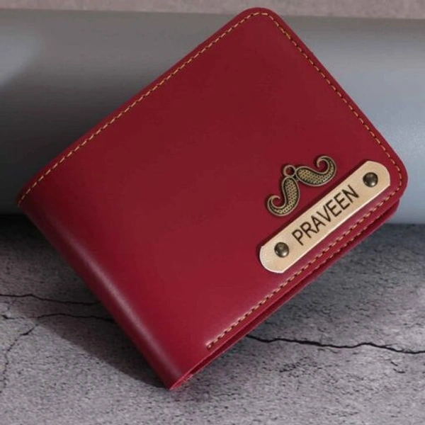Personalized Men's Wallet | Premium Faux Leather