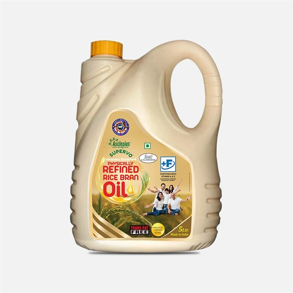 SUPERVO RICE BRAN OIL - 5000 ML